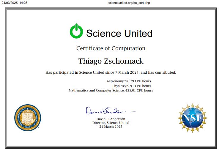 Pesquisador • Science United